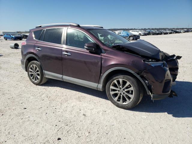 2T3YFREV3HW329325 - 2017 TOYOTA RAV4 LIMITED BURGUNDY photo 4