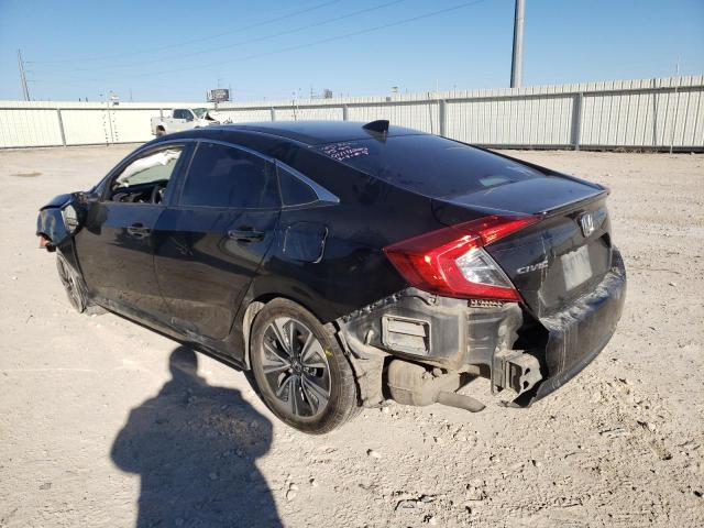 19XFC1F79GE037805 - 2016 HONDA CIVIC EXL შავი ფოტო 2