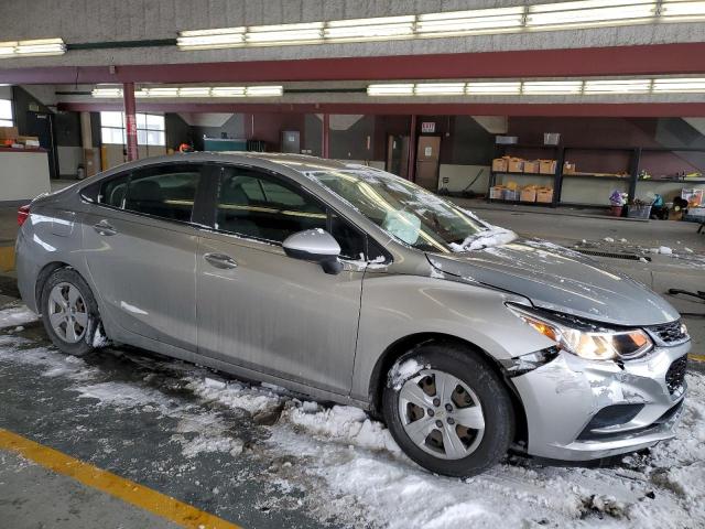 1G1BC5SM3H7279081 - 2017 CHEVROLET CRUZE LS SILVER photo 4