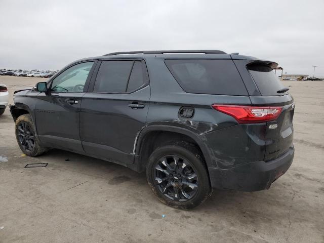 1GNERJKW1MJ244587 - 2021 CHEVROLET TRAVERSE RS GRAY photo 2