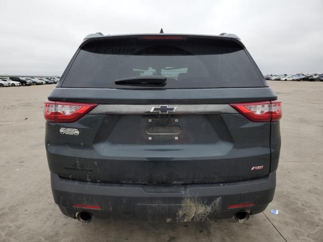 1GNERJKW1MJ244587 - 2021 CHEVROLET TRAVERSE RS GRAY photo 6