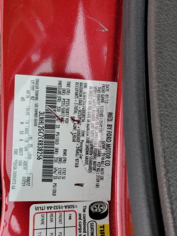 3LNHL2GC7CR838256 - 2012 LINCOLN MKZ RED photo 12