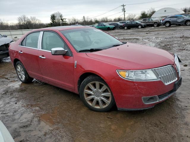 3LNHL2GC7CR838256 - 2012 LINCOLN MKZ RED photo 4