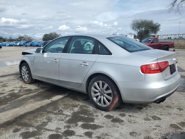 WAUAFAFLXDA067504 - 2013 AUDI A4 PREMIUM SILVER photo 2