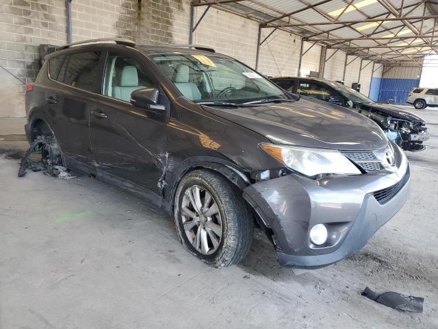 2T3YFREVXDW045734 - 2013 TOYOTA RAV4 LIMITED GRAY photo 4