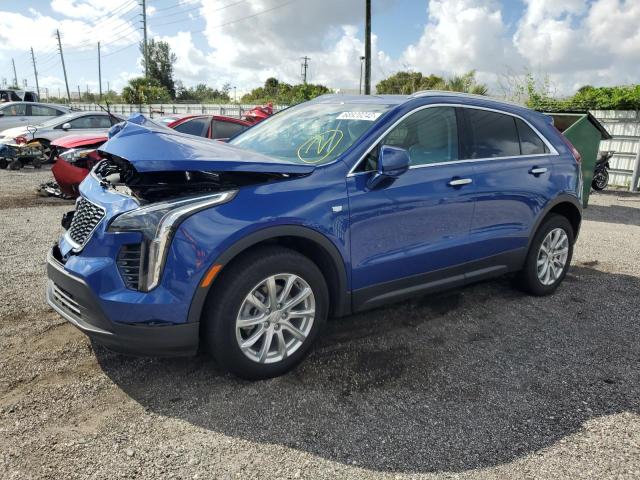 1GYAZAR43NF107791 - 2022 CADILLAC XT4 LUXURY BLUE photo 2