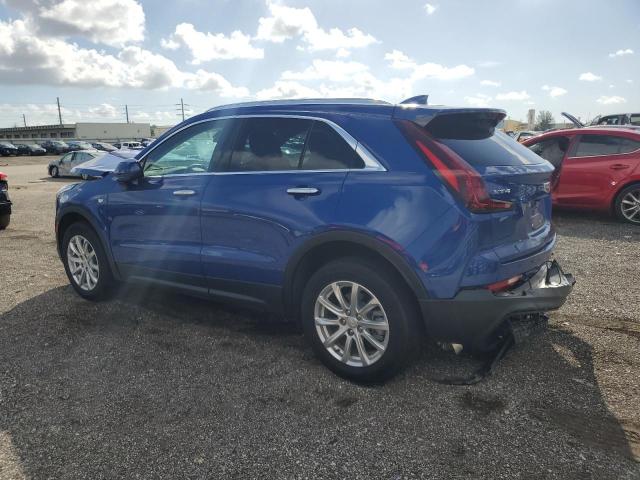 1GYAZAR43NF107791 - 2022 CADILLAC XT4 LUXURY BLUE photo 3