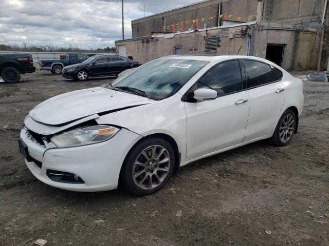 1C3CDFCH5DD293578 - 2013 DODGE DART LIMITED WHITE photo 1