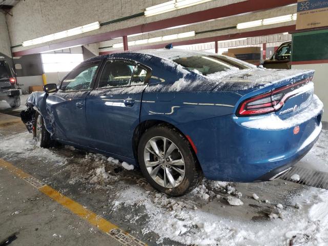 2C3CDXJG7MH685254 - 2021 DODGE CHARGER SXT BLUE photo 2