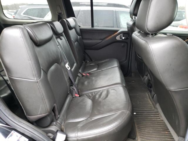 5N1AR18W25C752809 - 2005 NISSAN PATHFINDER LE 黑色 照片 11