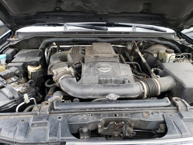 5N1AR18W25C752809 - 2005 NISSAN PATHFINDER LE 黑色 照片 12