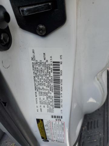 5TETU62N57Z384784 - 2007 TOYOTA TACOMA PRERUNNER ACCESS CAB WHITE photo 12