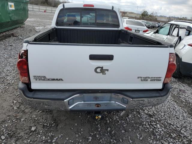 5TETU62N57Z384784 - 2007 TOYOTA TACOMA PRERUNNER ACCESS CAB WHITE photo 6