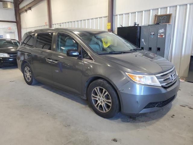 5FNRL5H65CB036468 - 2012 HONDA ODYSSEY EXL GRAY photo 4