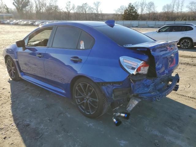 JF1VA1F62J9817140 - 2018 SUBARU WRX LIMITED BLUE photo 2