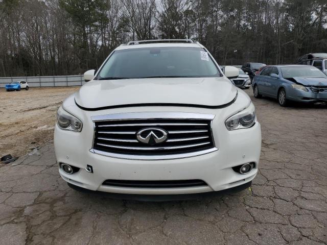 5N1CL0MM9EC529367 - 2014 INFINITI QX60 HYBRID WHITE photo 5