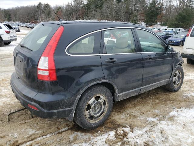 JHLRE48368C052020 - 2008 HONDA CR-V LX BLACK photo 3