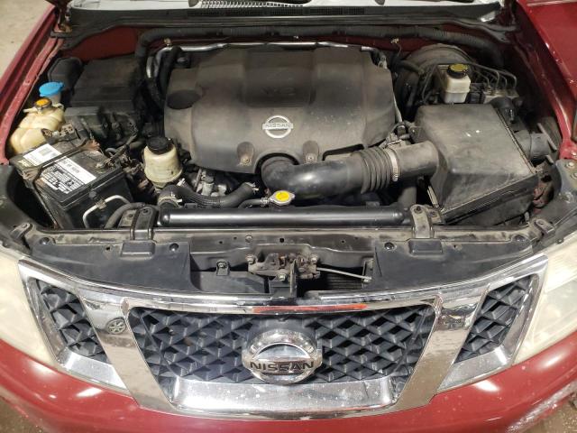 5N1BR18A48C624116 - 2008 NISSAN PATHFINDER LE BURGUNDY photo 12
