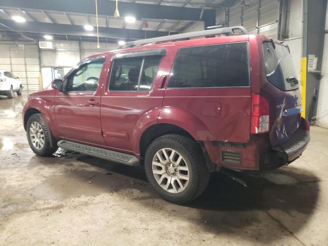 5N1BR18A48C624116 - 2008 NISSAN PATHFINDER LE BURGUNDY photo 2