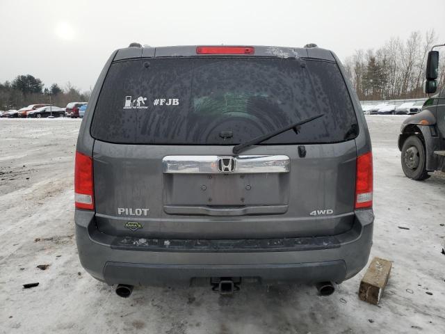 5FNYF4H5XBB066522 - 2011 HONDA PILOT EXL GRAY photo 6