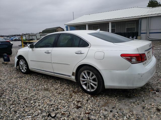 JTHBK1EG0A2391380 - 2010 LEXUS ES 350 WHITE photo 2