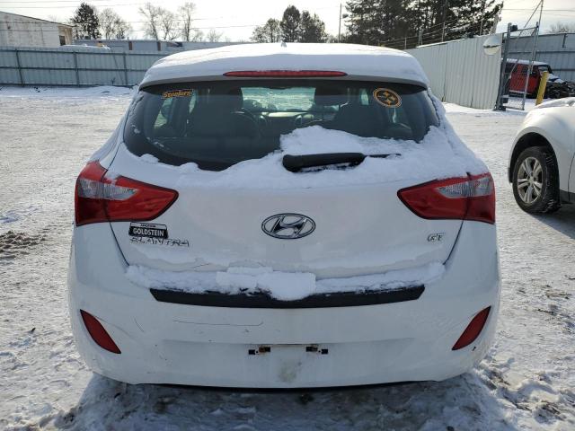 KMHD35LE7DU146550 - 2013 HYUNDAI ELANTRA GT WHITE photo 6