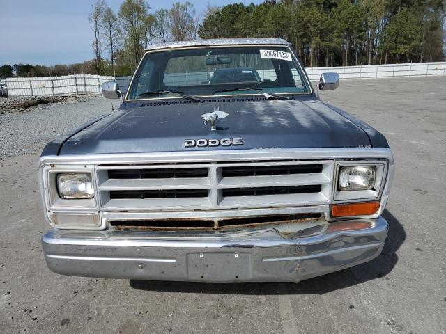 1B7FE06Y7KS104551 - 1989 DODGE D-SERIES D100 BLUE photo 5