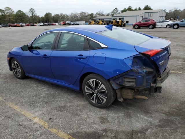 19XFC1F38GE007868 - 2016 HONDA CIVIC EX BLUE photo 2