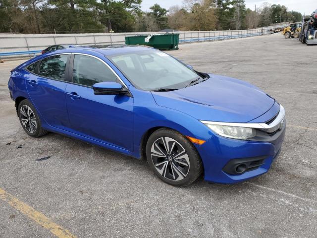 19XFC1F38GE007868 - 2016 HONDA CIVIC EX BLUE photo 4