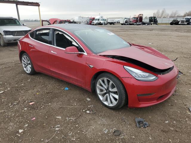 5YJ3E1EB7LF801304 - 2020 TESLA MODEL 3 RED photo 4