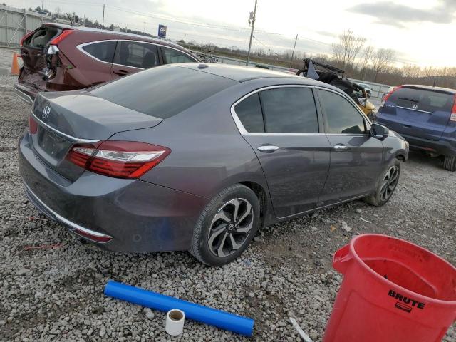 1HGCR2F86HA256484 - 2017 HONDA ACCORD EXL GRAY photo 3