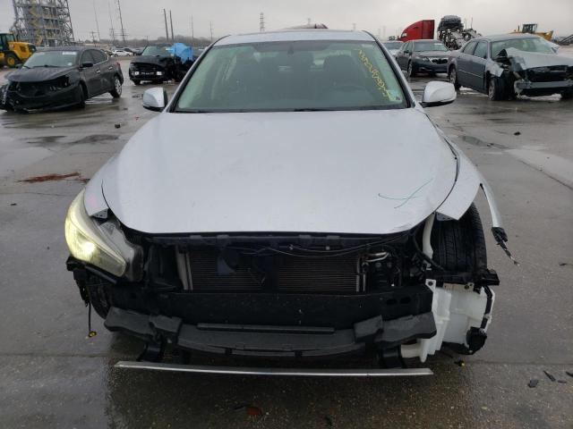 JN1BV7AP7EM679587 - 2014 INFINITI Q50 BASE SILVER photo 5