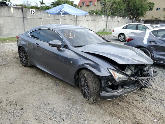 JTHHE5BC0F5003967 - 2015 LEXUS RC 350 GRAY photo 4