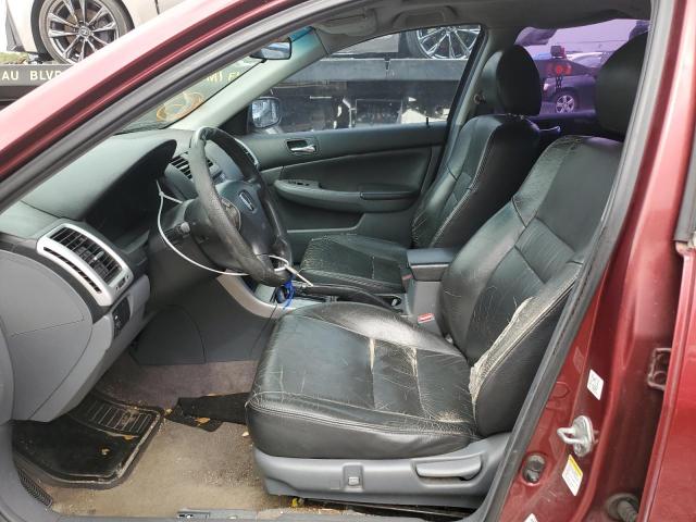 JHMCM56613C000911 - 2003 HONDA ACCORD EX BURGUNDY photo 7