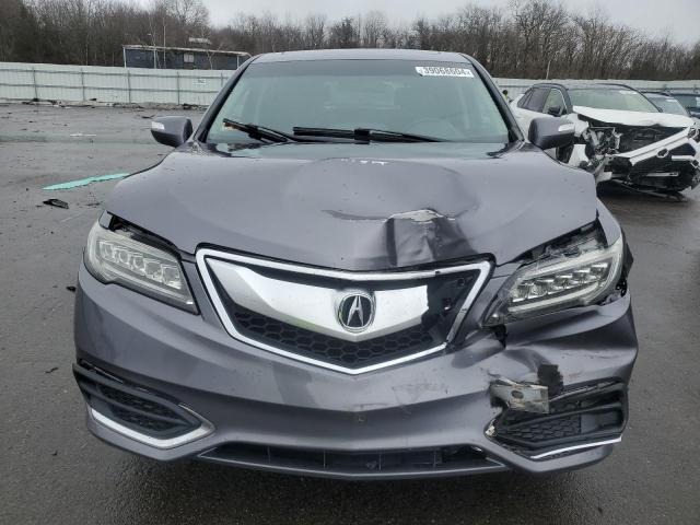 5J8TB4H58HL011743 - 2017 ACURA RDX TECHNOLOGY GRAY photo 5