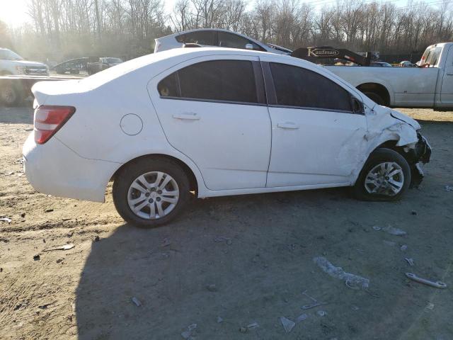 1G1JB5SB2L4139823 - 2020 CHEVROLET SONIC LS 白色 照片 3