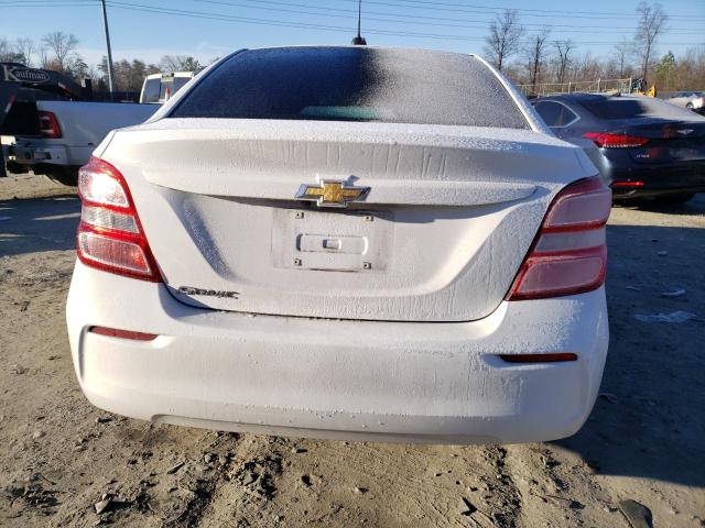 1G1JB5SB2L4139823 - 2020 CHEVROLET SONIC LS 白色 照片 6