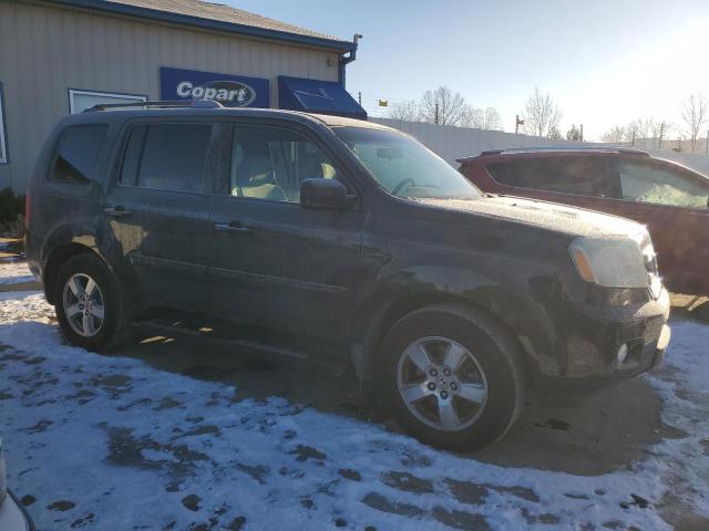 5FNYF38439B001328 - 2009 HONDA PILOT EX BLACK photo 4