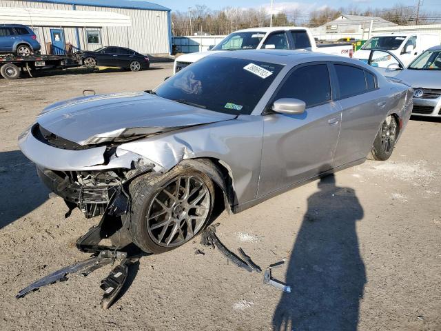 2C3CDXHG8HH515576 - 2017 DODGE CHARGER SXT SILVER photo 1