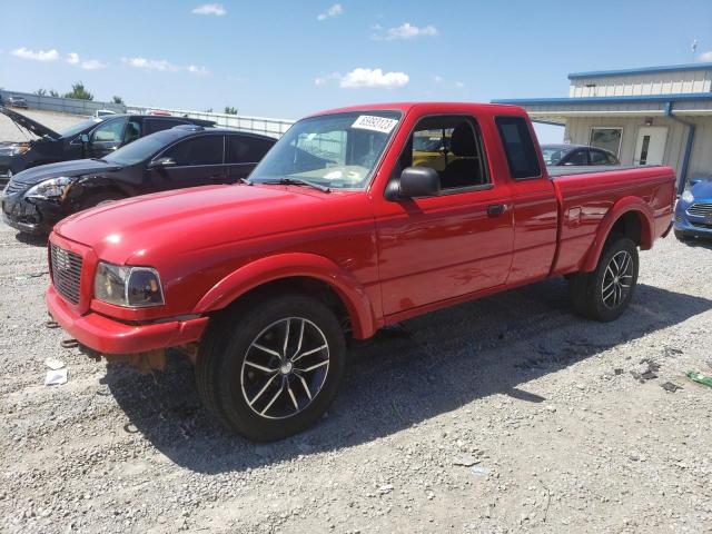 1FTZR15E75PA24463 - 2005 FORD RANGER SUPER CAB RED photo 1