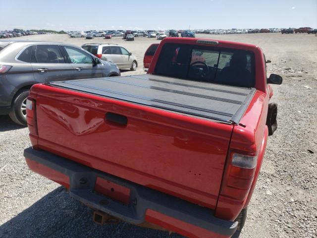 1FTZR15E75PA24463 - 2005 FORD RANGER SUPER CAB RED photo 10