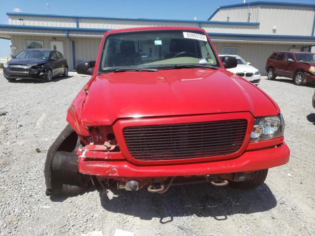 1FTZR15E75PA24463 - 2005 FORD RANGER SUPER CAB RED photo 5