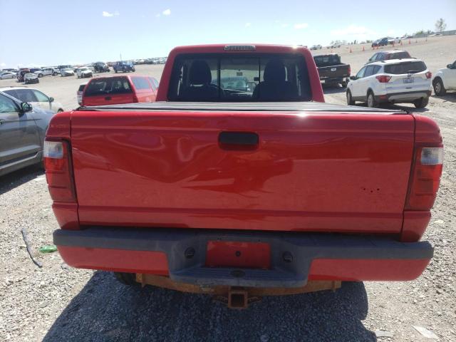 1FTZR15E75PA24463 - 2005 FORD RANGER SUPER CAB RED photo 6