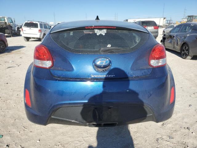 KMHTC6AD0HU316247 - 2017 HYUNDAI VELOSTER BLUE photo 6