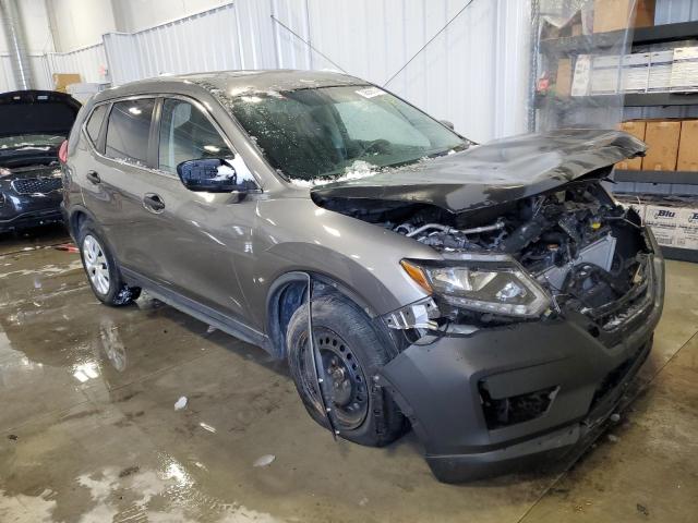 KNMAT2MT5HP563740 - 2017 NISSAN ROGUE S GRAY photo 4