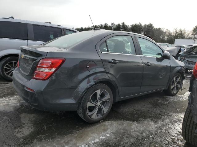 1G1JF5SB1H4126864 - 2017 CHEVROLET SONIC PREMIER GRAY photo 3