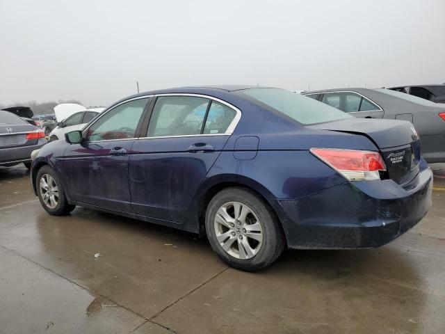 1HGCP26499A078221 - 2009 HONDA ACCORD LXP BLUE photo 2