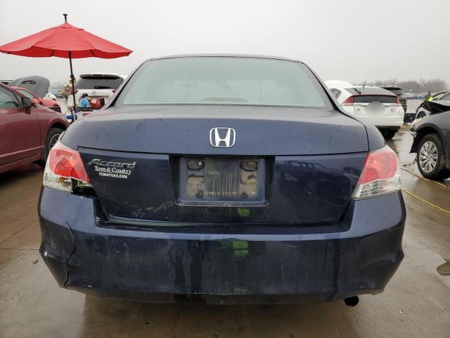 1HGCP26499A078221 - 2009 HONDA ACCORD LXP BLUE photo 6