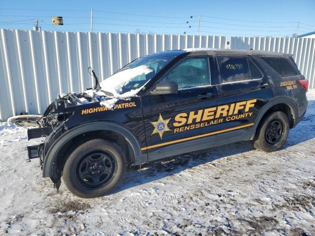 1FM5K8AB5MGB64626 - 2021 FORD EXPLORER POLICE INTERCEPTOR 黑色 照片 1