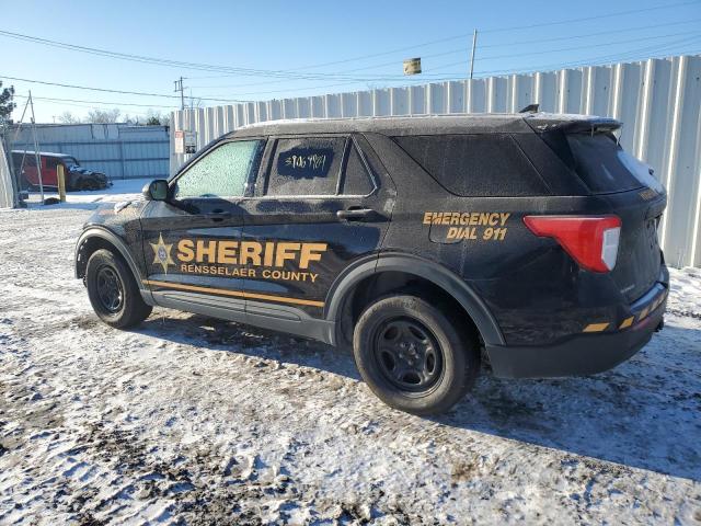 1FM5K8AB5MGB64626 - 2021 FORD EXPLORER POLICE INTERCEPTOR 黑色 照片 2